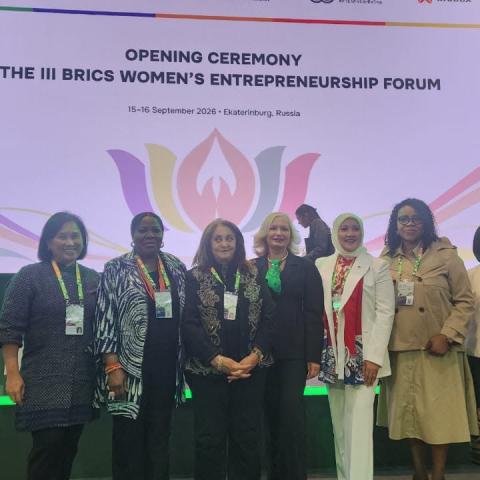 NB-CCI Princess OB. Omole Participates in III BRICS Women’s Entrepreneurship Forum